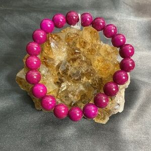 10mm Fuchsia Sugilite Bracelet #2